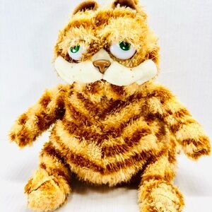 Fei Mao Fat Orange Angry Cat Plush Toy Super Soft Lazy Kitty Stuffed Animal 17”